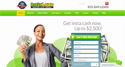 Desktop Screenshot of instaloan.com